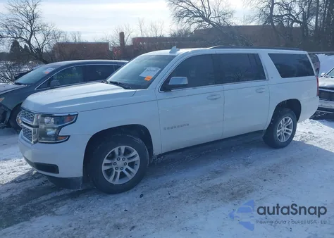 2018 Chevrolet Suburban Lt from USA, damaged, VIN 1GNSKHKC2JR385607